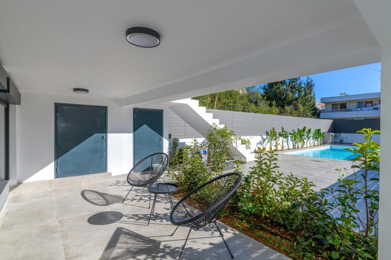 Pool Voula Apartment Close To Kavouri Beach By Cielo Homes Atina Dış mekan fotoğraf