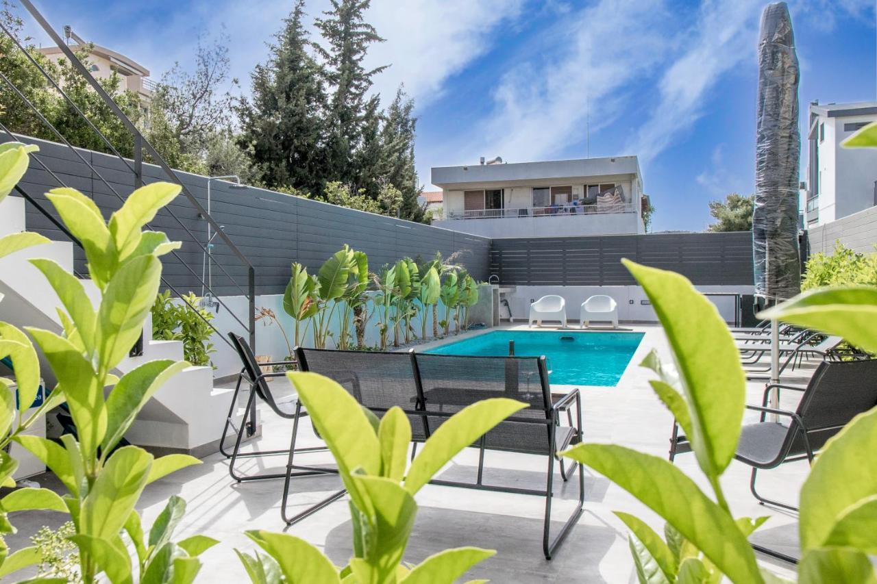 Pool Voula Apartment Close To Kavouri Beach By Cielo Homes Atina Dış mekan fotoğraf