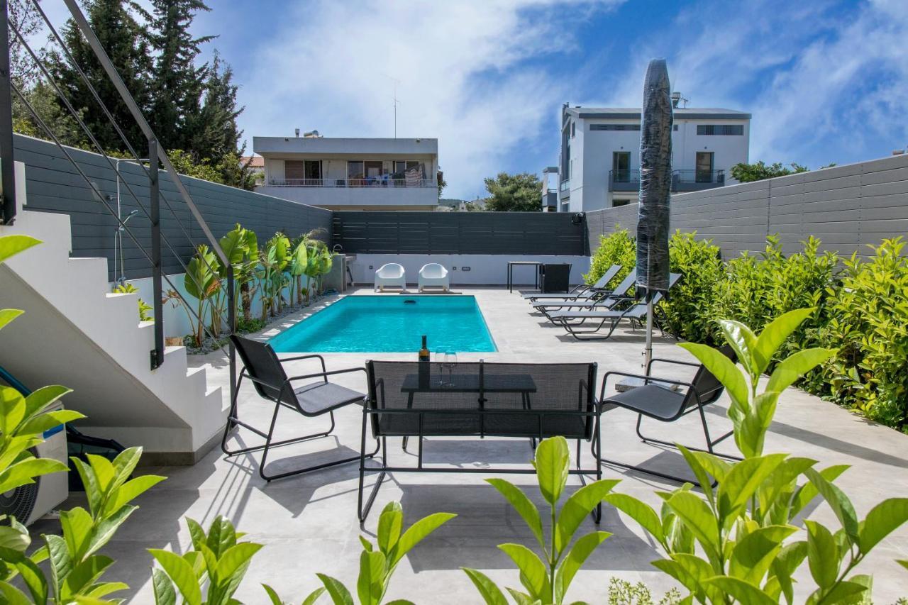 Pool Voula Apartment Close To Kavouri Beach By Cielo Homes Atina Dış mekan fotoğraf